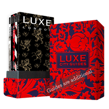 LUXE Bespoke Scarlet Acanthus Flocked Box of 5