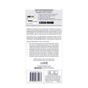 LUXE Madrid 7th Edition + Free Digital Guide